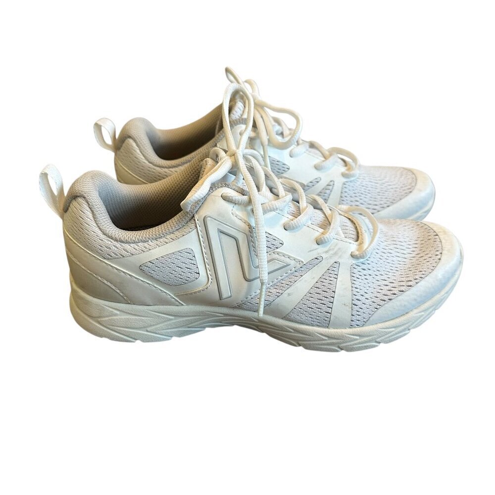 Vionic 335 Miles White Tennis Shoes Sneakers Athletic Athleisure Comfort Size 8